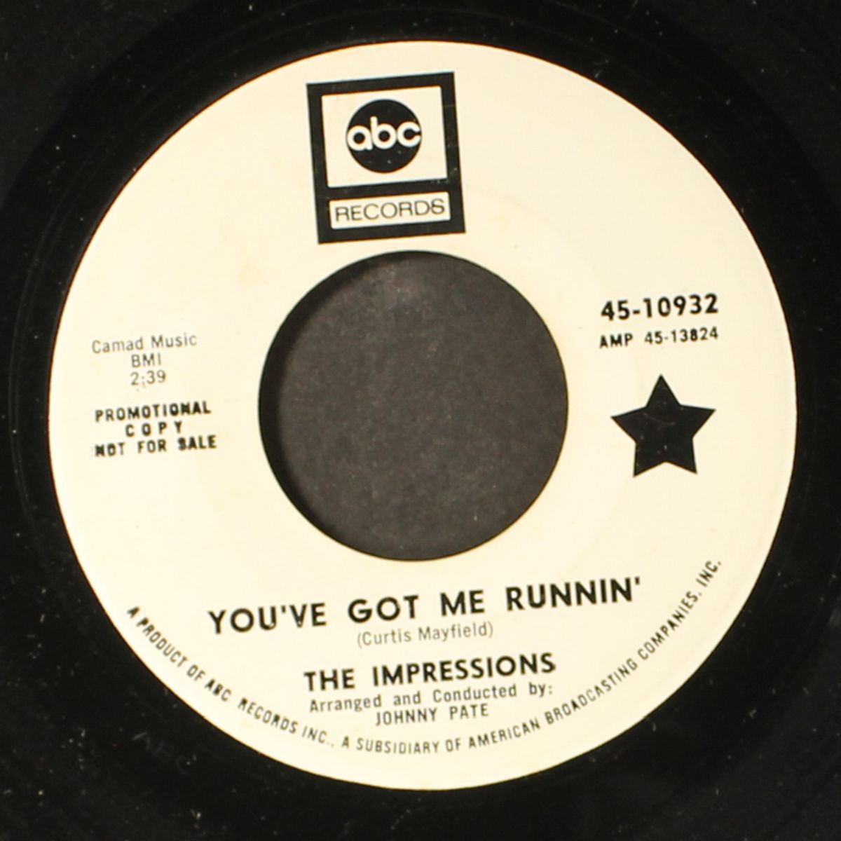 you got me runnin' by IMPRESSIONS