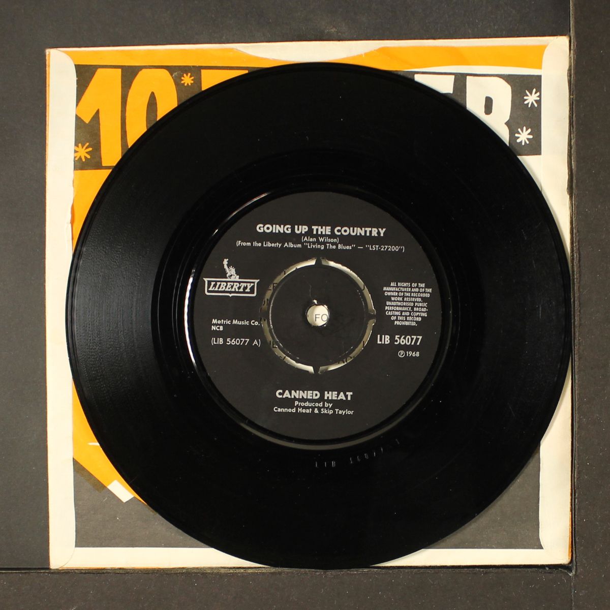 going up the country / one kind favor by CANNED HEAT