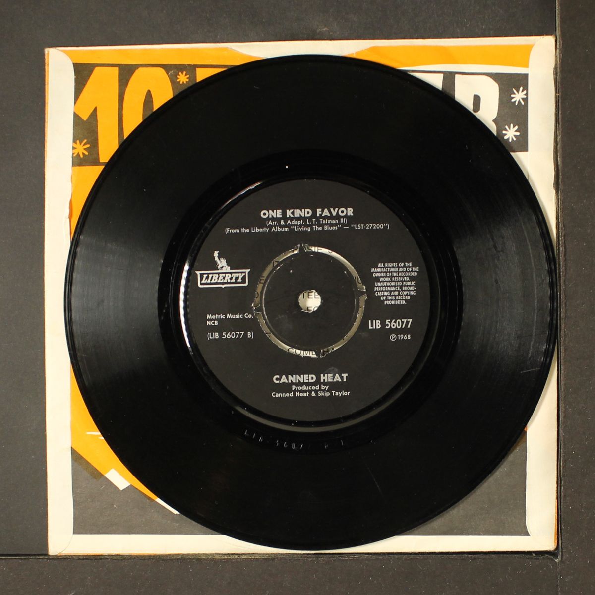 going up the country / one kind favor by CANNED HEAT