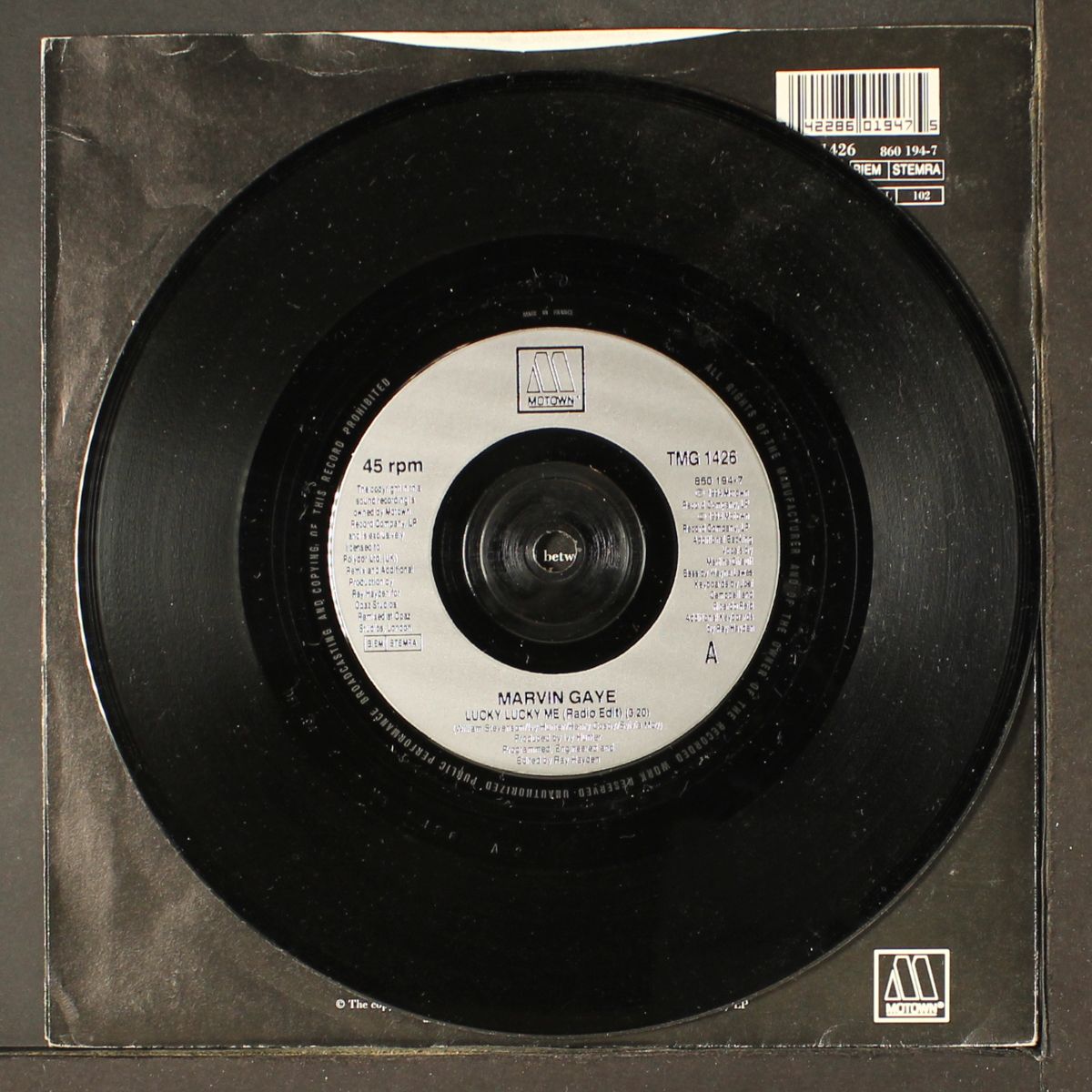 lucky lucky me by MARVIN GAYE