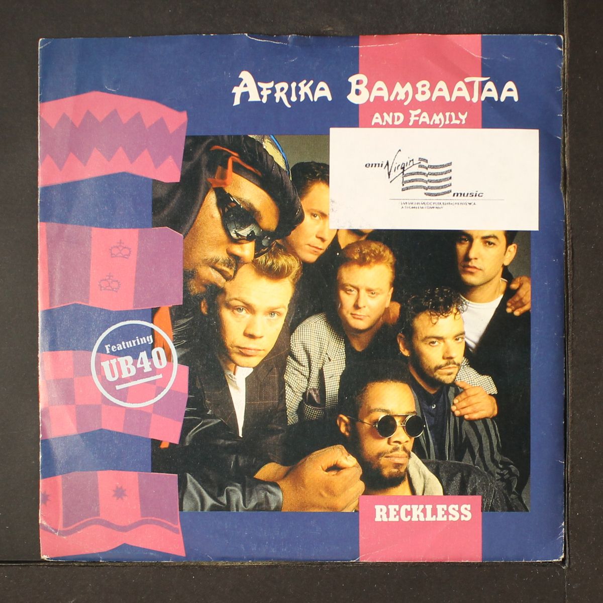 reckless / mind body and soul by AFRIKA BAMBAATAA
