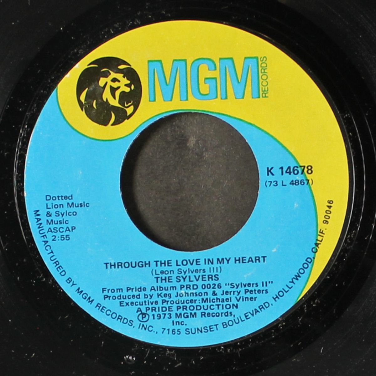 through the love in my heart / cry of a dreamer by SYLVERS