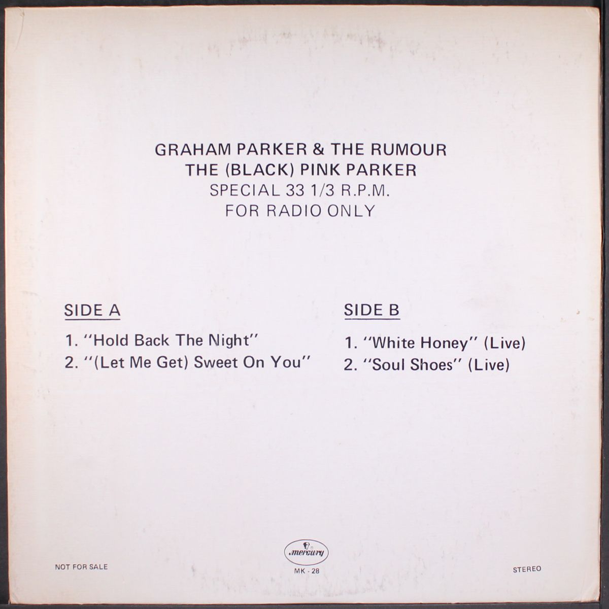 the (black pink parker) by GRAHAM PARKER