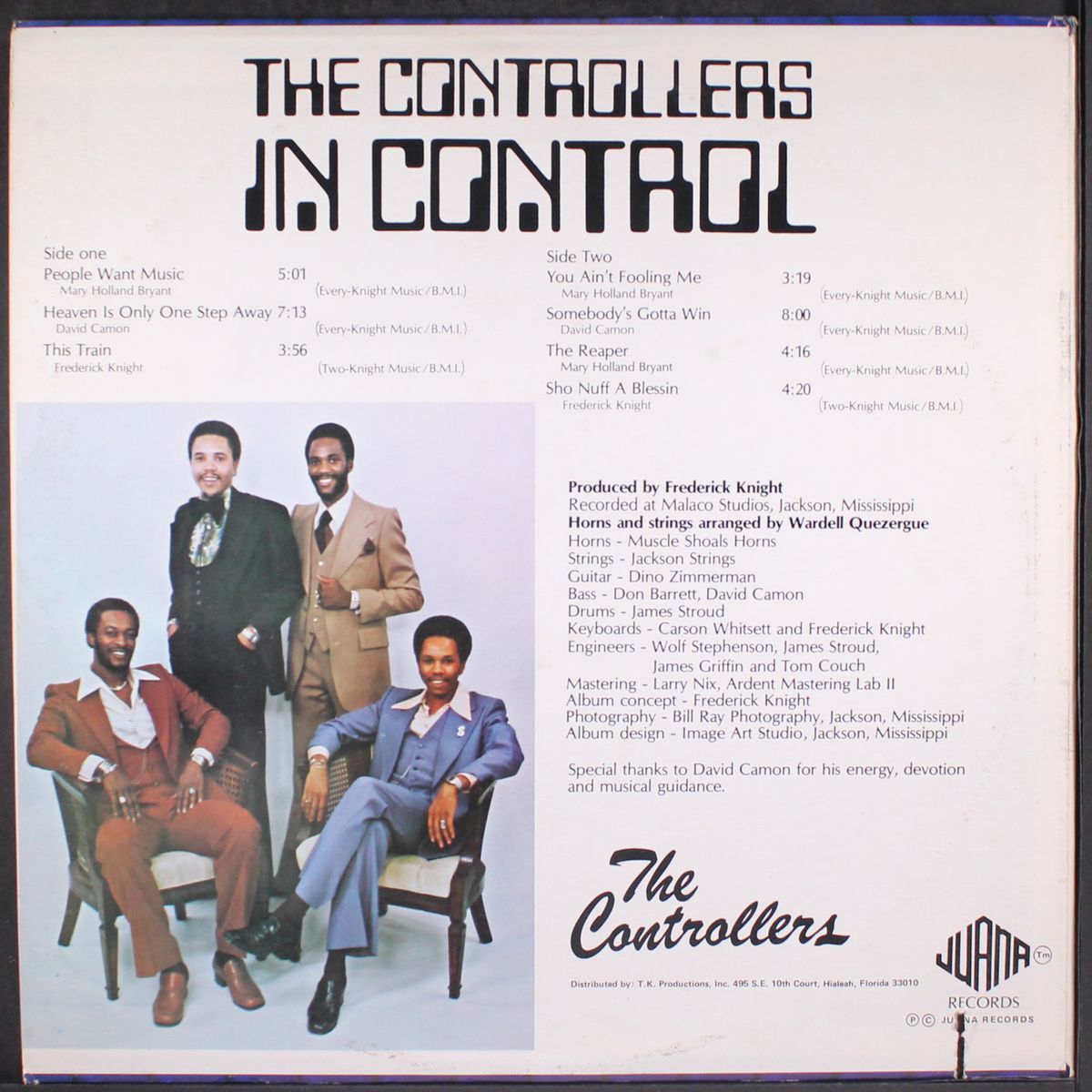 in control by CONTROLLERS