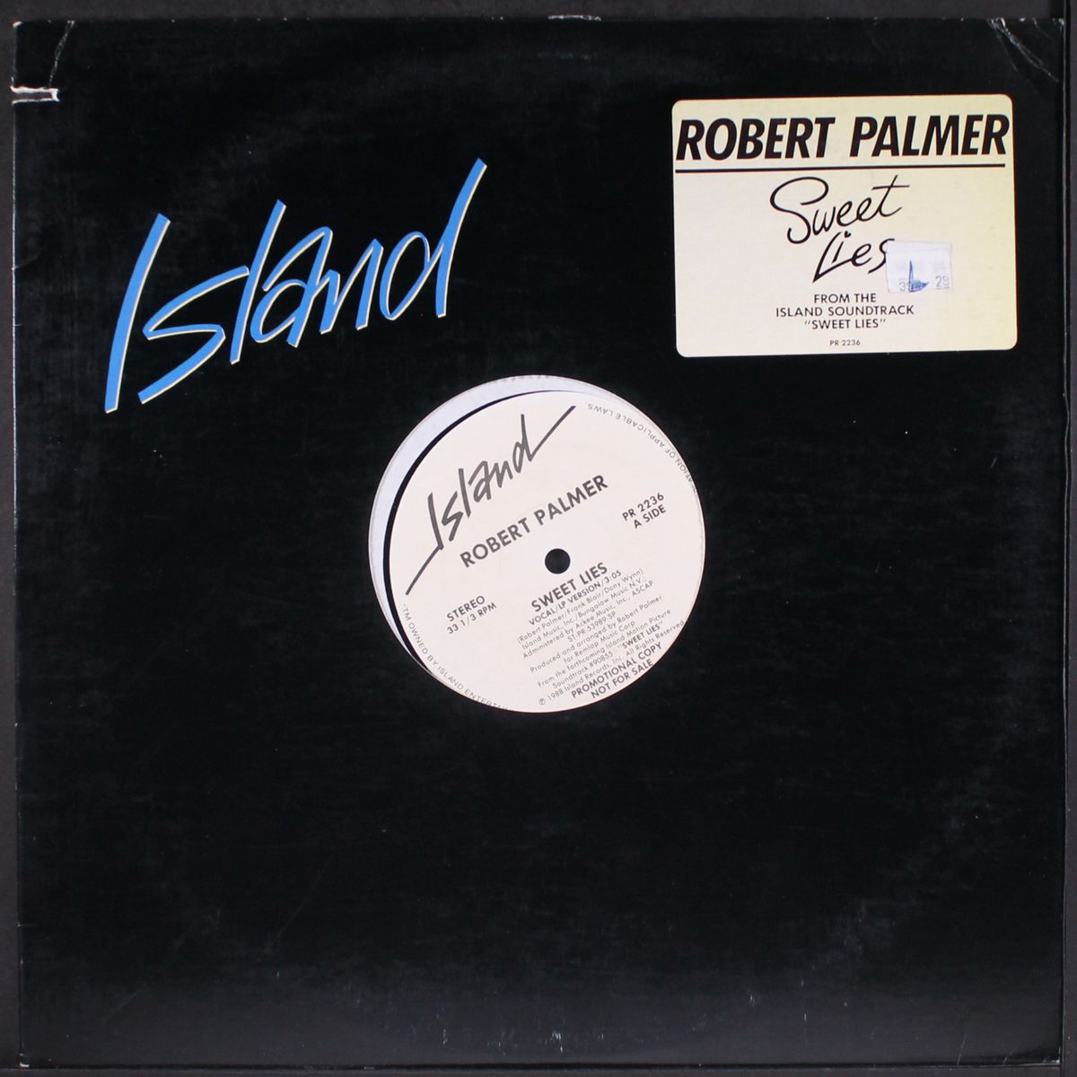 sweet lies / same by ROBERT PALMER