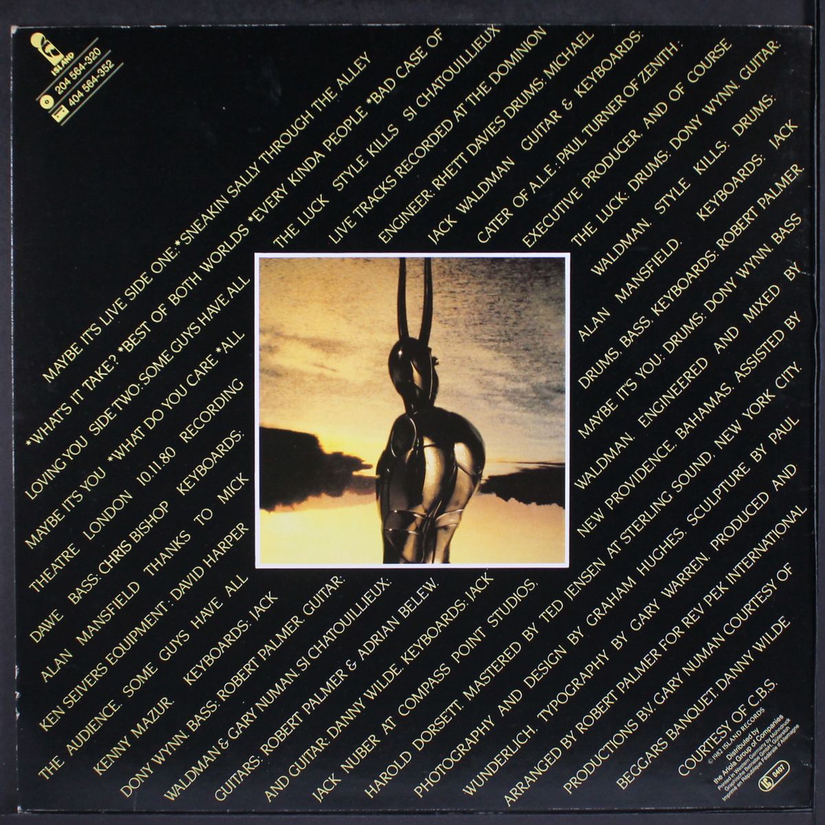 maybe it's live by ROBERT PALMER