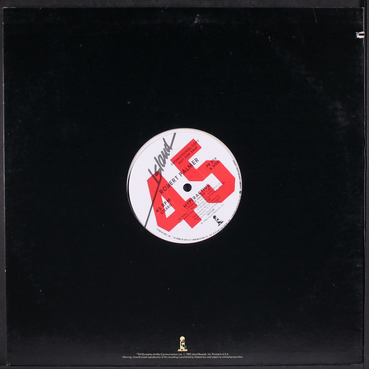 hyperactive / same by ROBERT PALMER