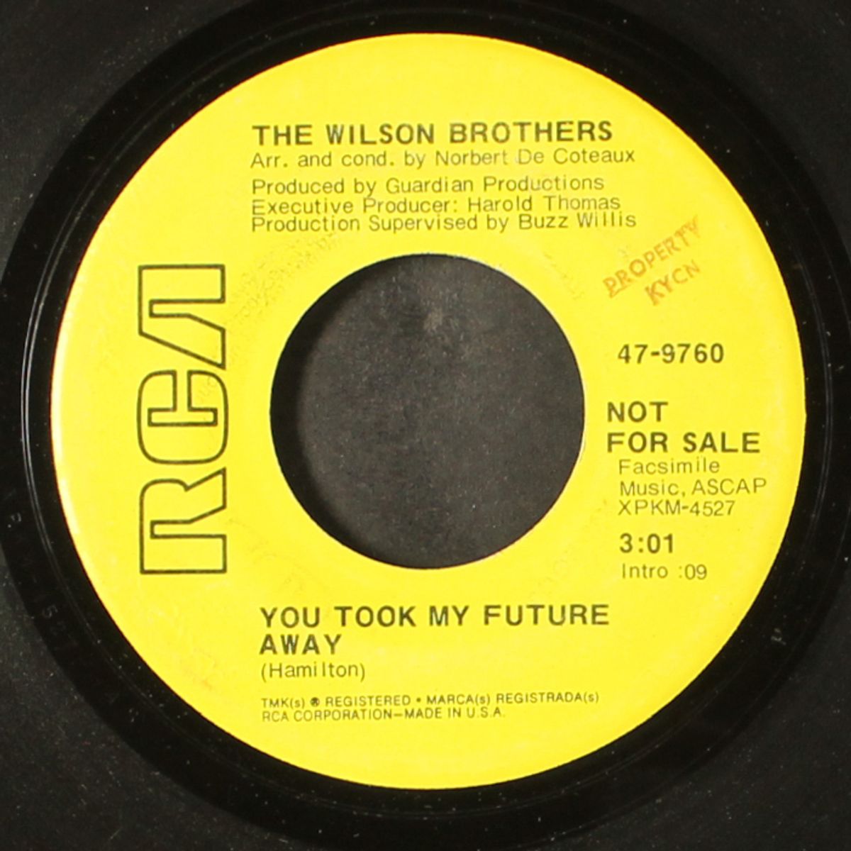 you took my future / there has been some change by WILSON BROTHERS