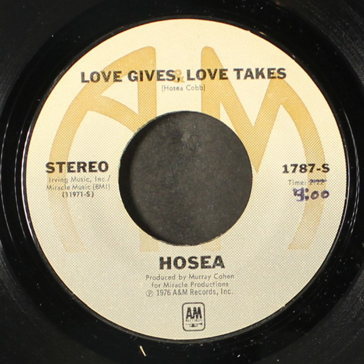 love gives, love takes / i'll lock myself away by HOSEA