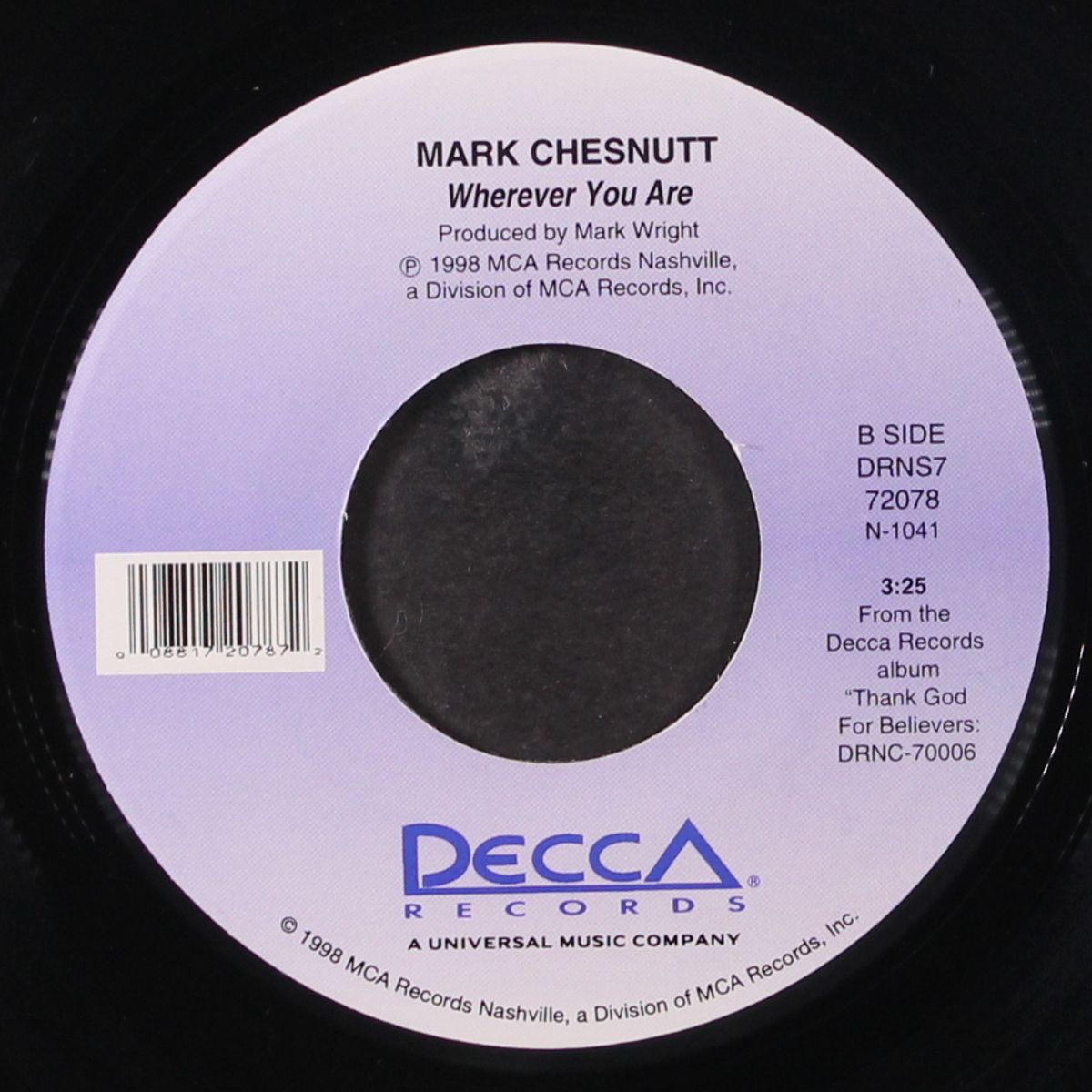 i don't want to miss a thing / wherever you are by MARK CHESNUTT