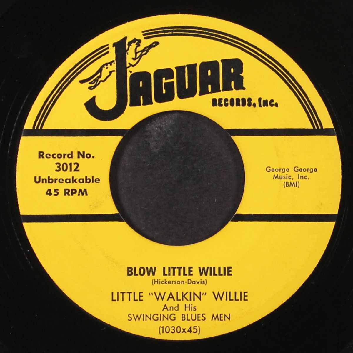 clayhouse blues / blow little willie by LITTLE 'WALKIN' WILLIE