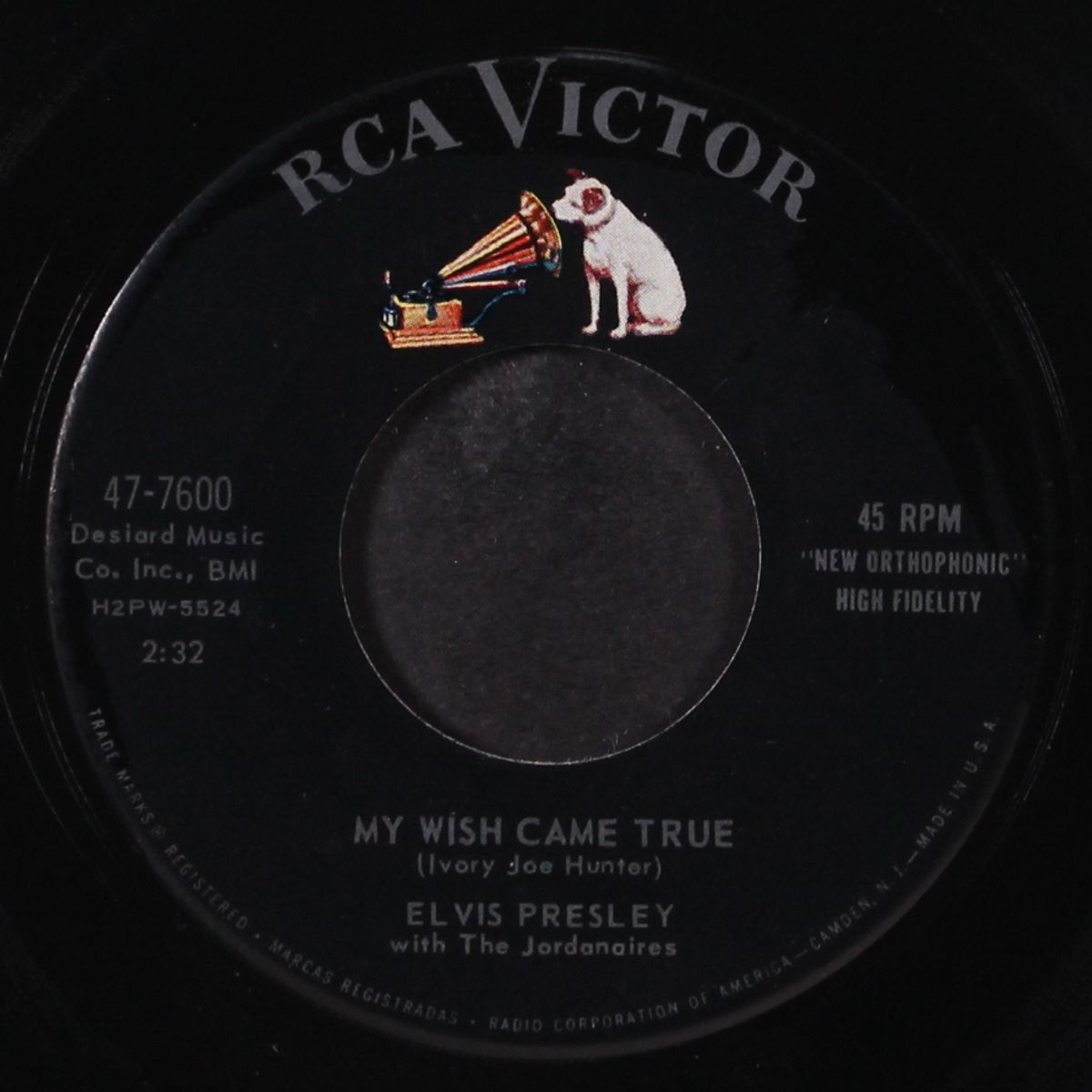 a big hunk o'love / my wish came true by ELVIS PRESLEY