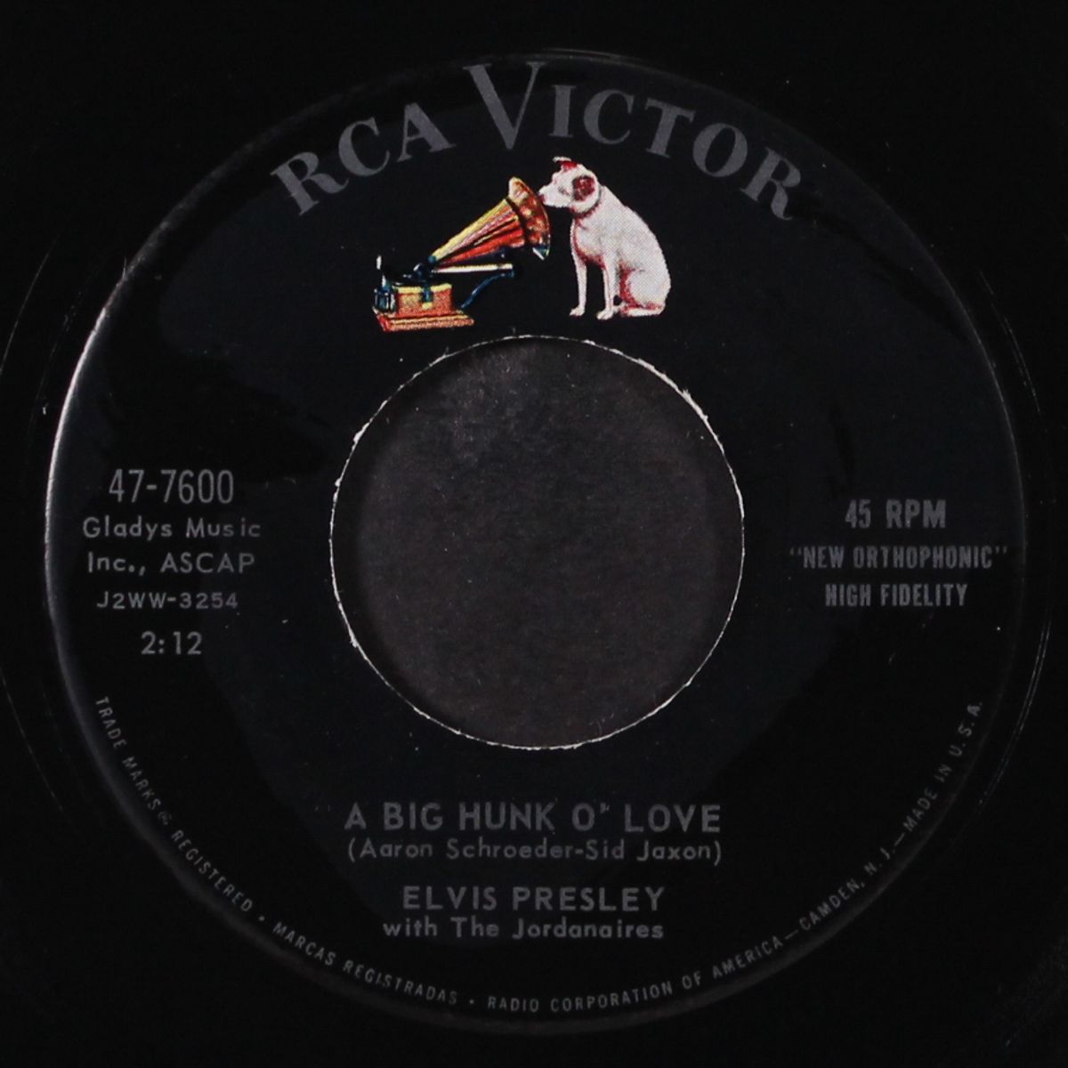 a big hunk o'love / my wish came true by ELVIS PRESLEY