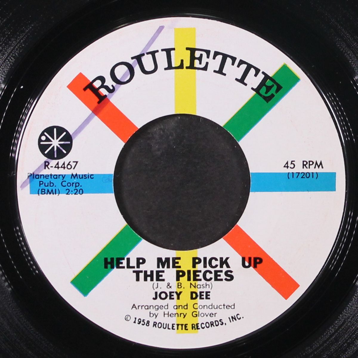 baby, you're driving me crazy / help me pick up the pieces by JOEY DEE & STARLITERS