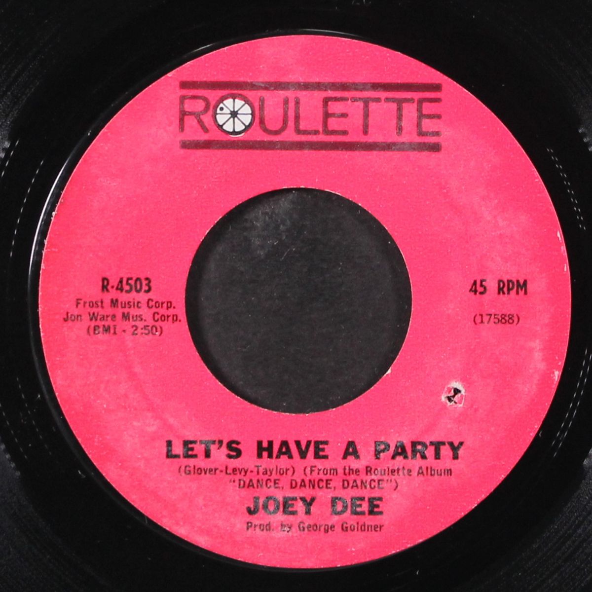 let's have a party / dance, dance, dance by JOEY DEE