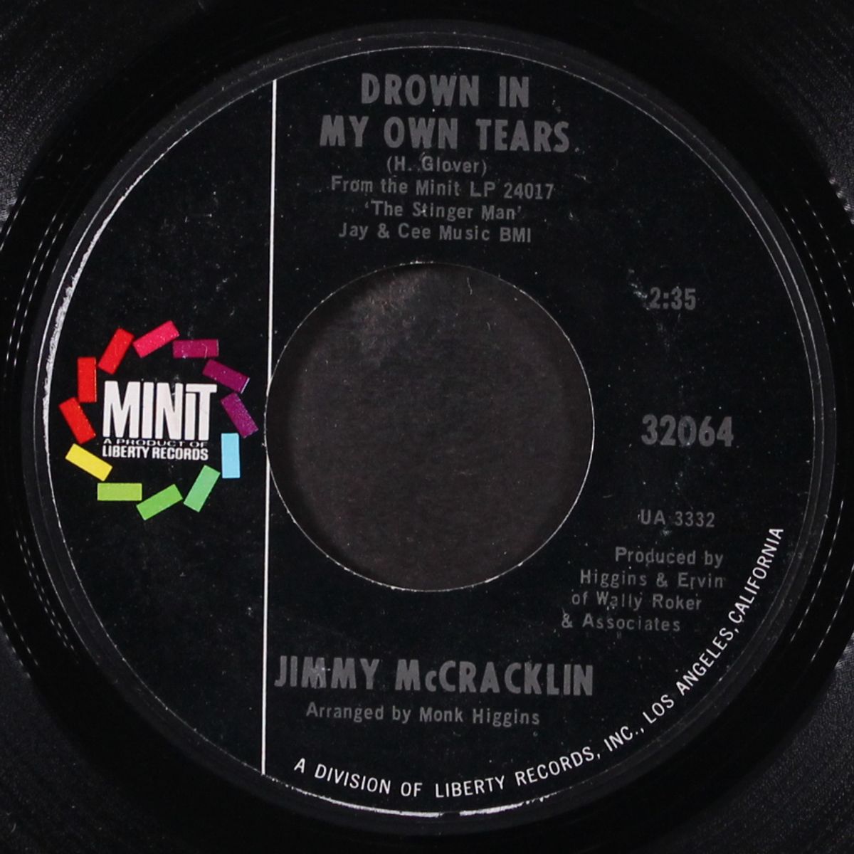 what's going on? / drown in my own tears by JIMMY MCCRACKLIN