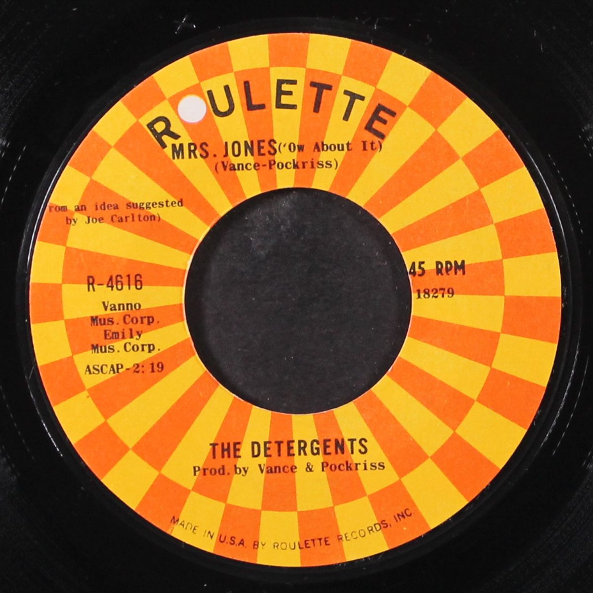 mrs. jones by DETERGENTS