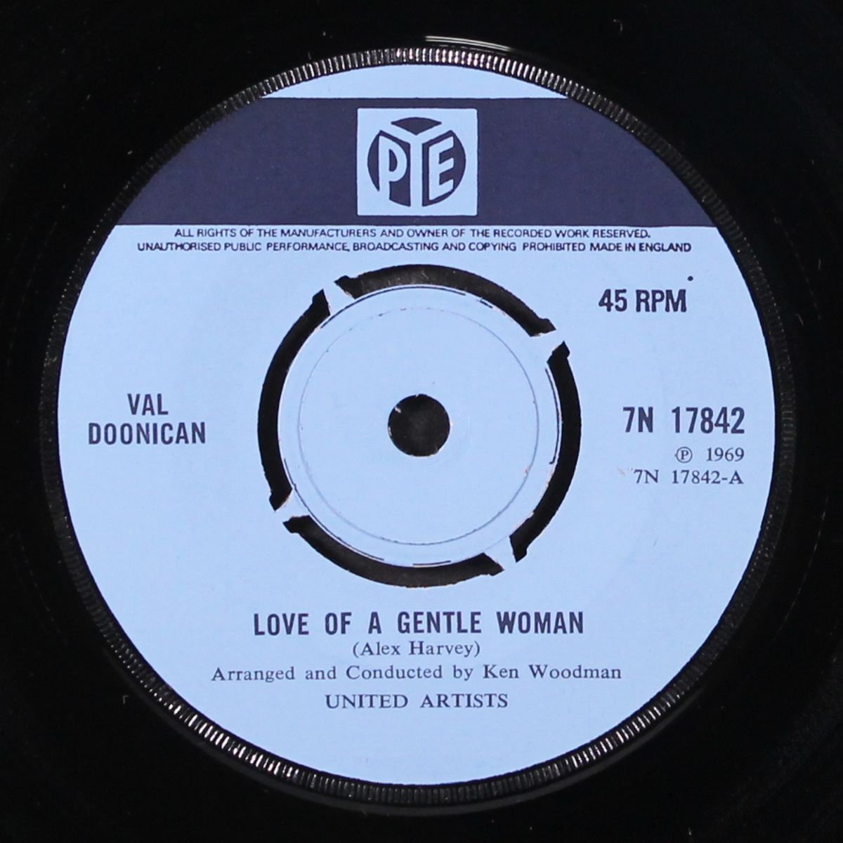 love of a gentle woman by VAL DOONICAN