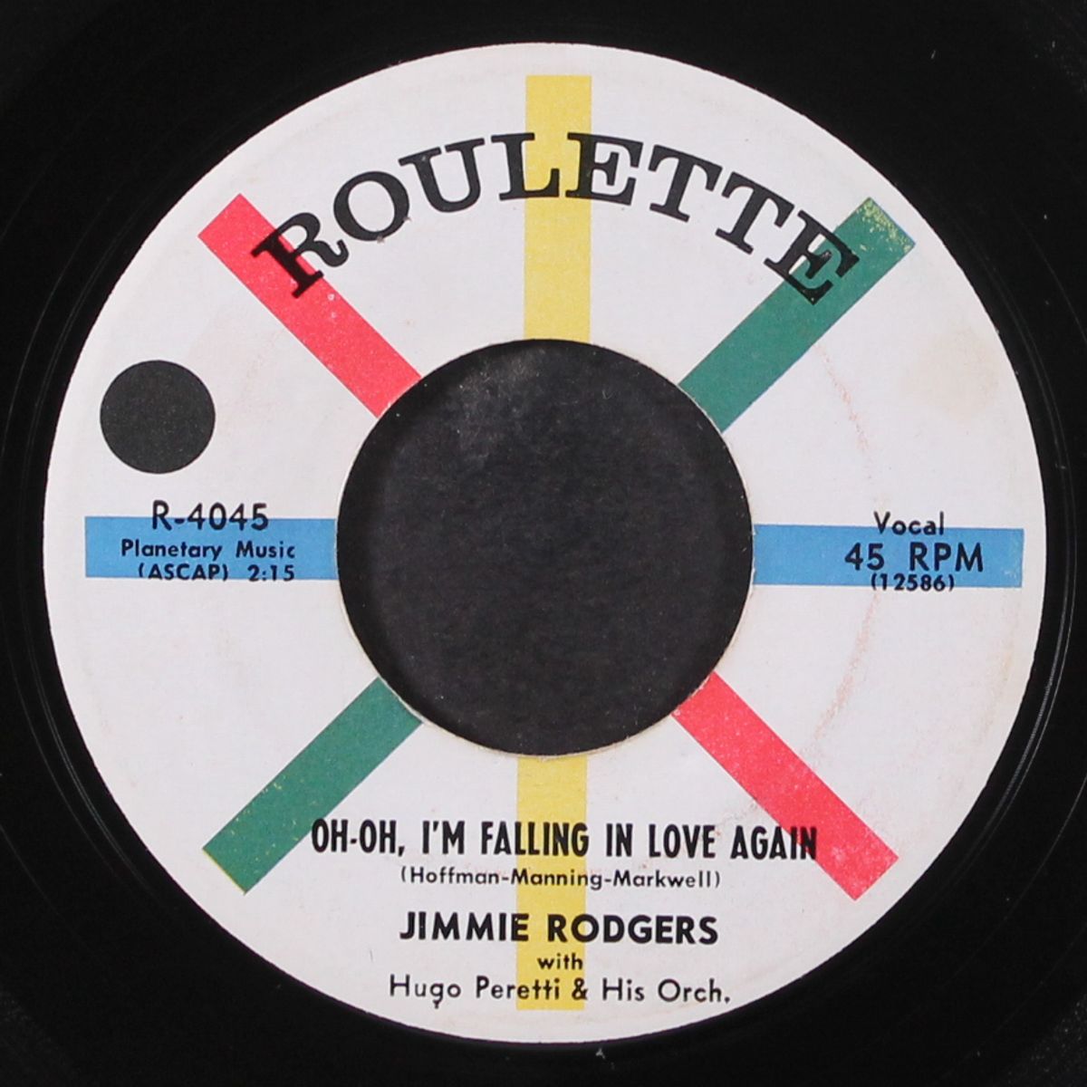 oh oh i'm falling in love again by JIMMIE RODGERS