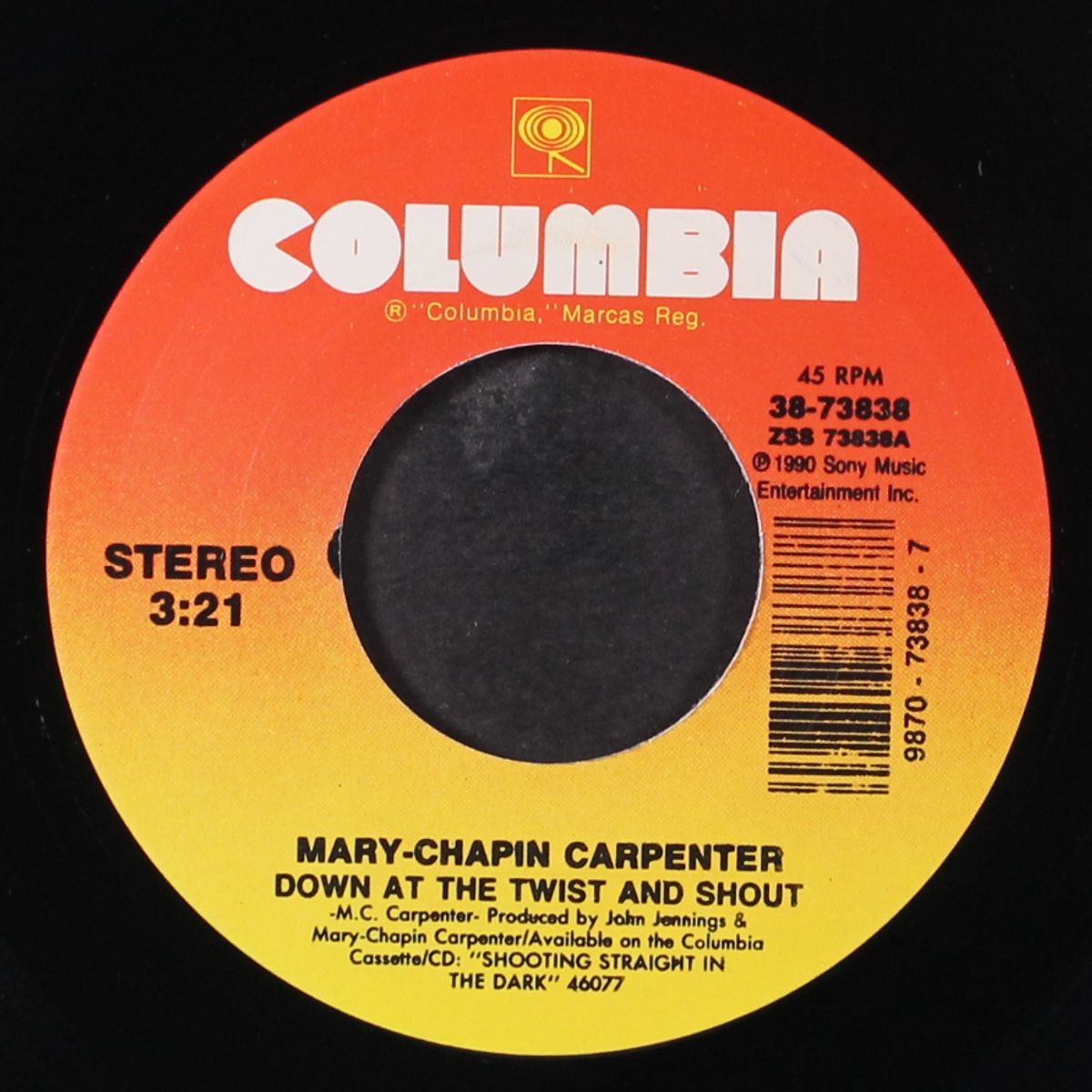 down at the twist and shout by MARY CHAPIN CARPENTER