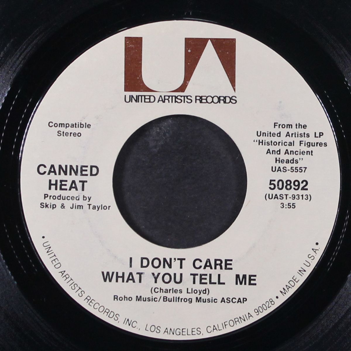 rockin' with the king / i don't care what you tell me by CANNED HEAT