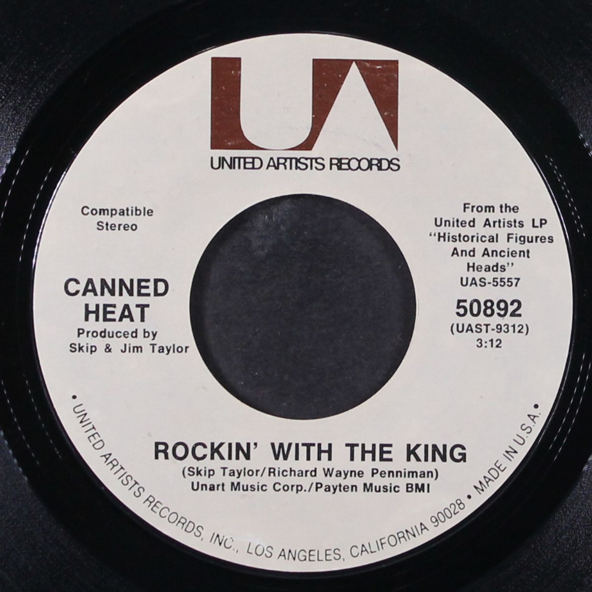 rockin' with the king / i don't care what you tell me by CANNED HEAT