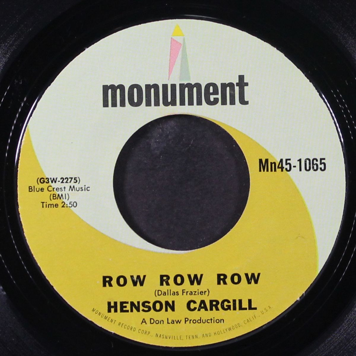row row row / six white horses by HENSON CARGILL