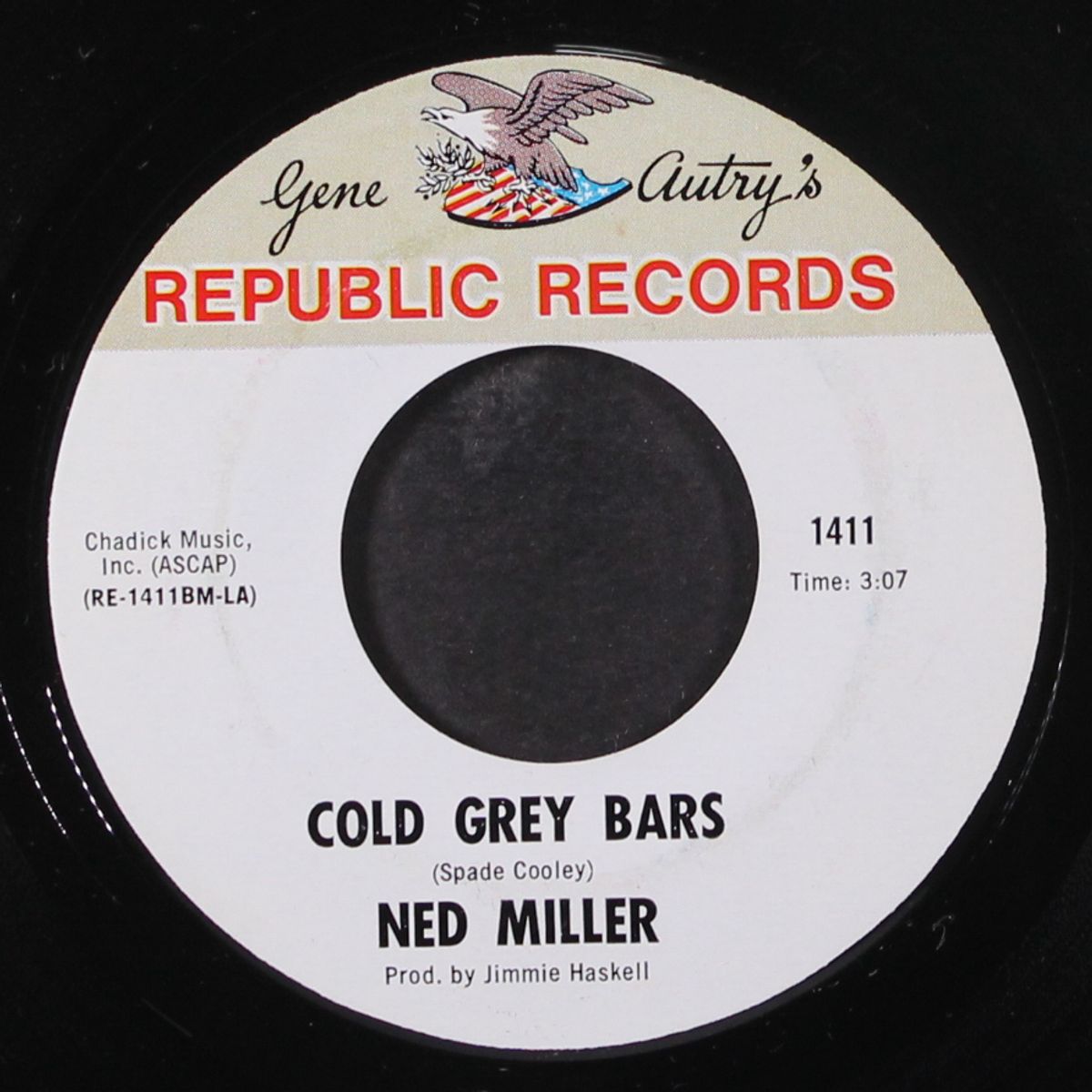 the lover's song / cold grey bars by NED MILLER