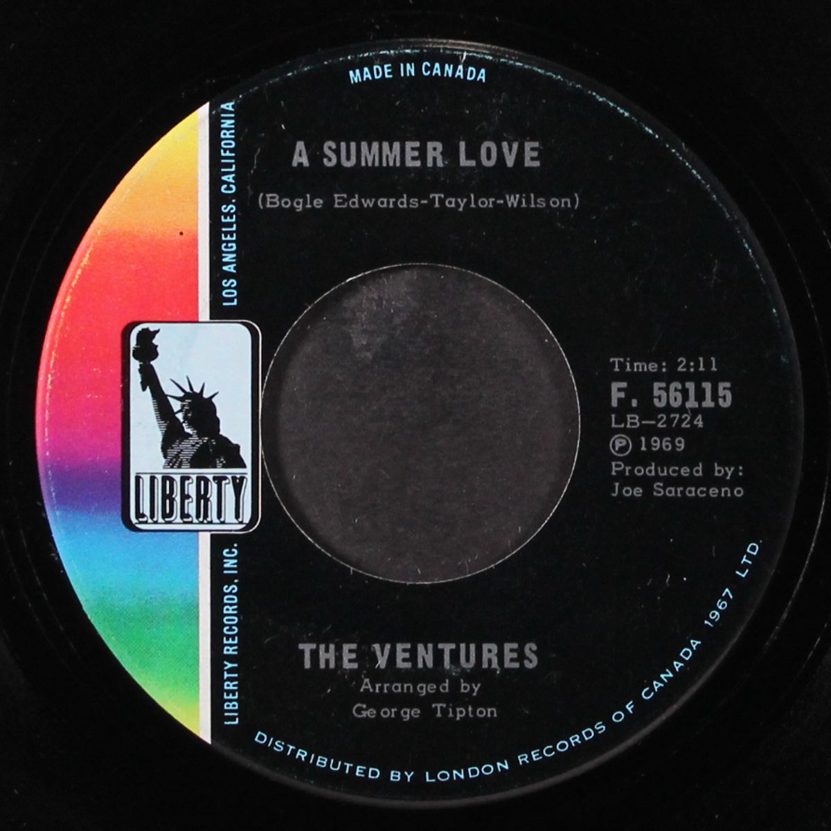 theme from 'a summer place' / a summer love by VENTURES