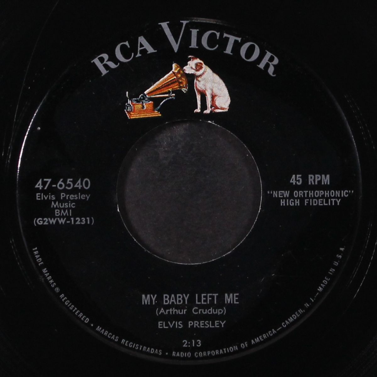 my baby left me / i want you, i need you, i love you by ELVIS PRESLEY