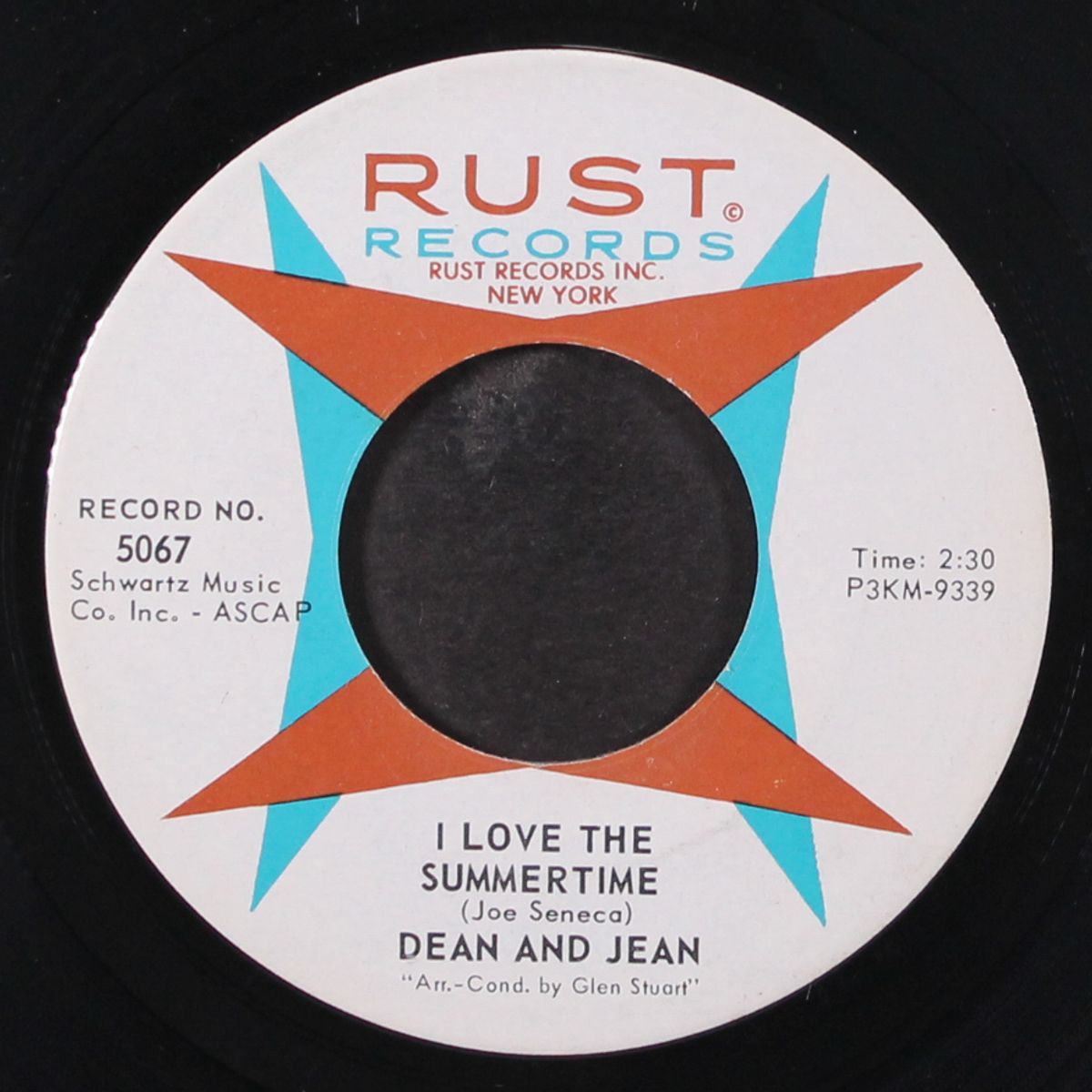 tra la la la suzy / i love the summertime by DEAN & JEAN