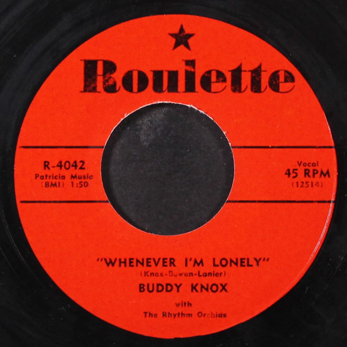 swingin' daddy / whenever i'm lonely by BUDDY KNOX