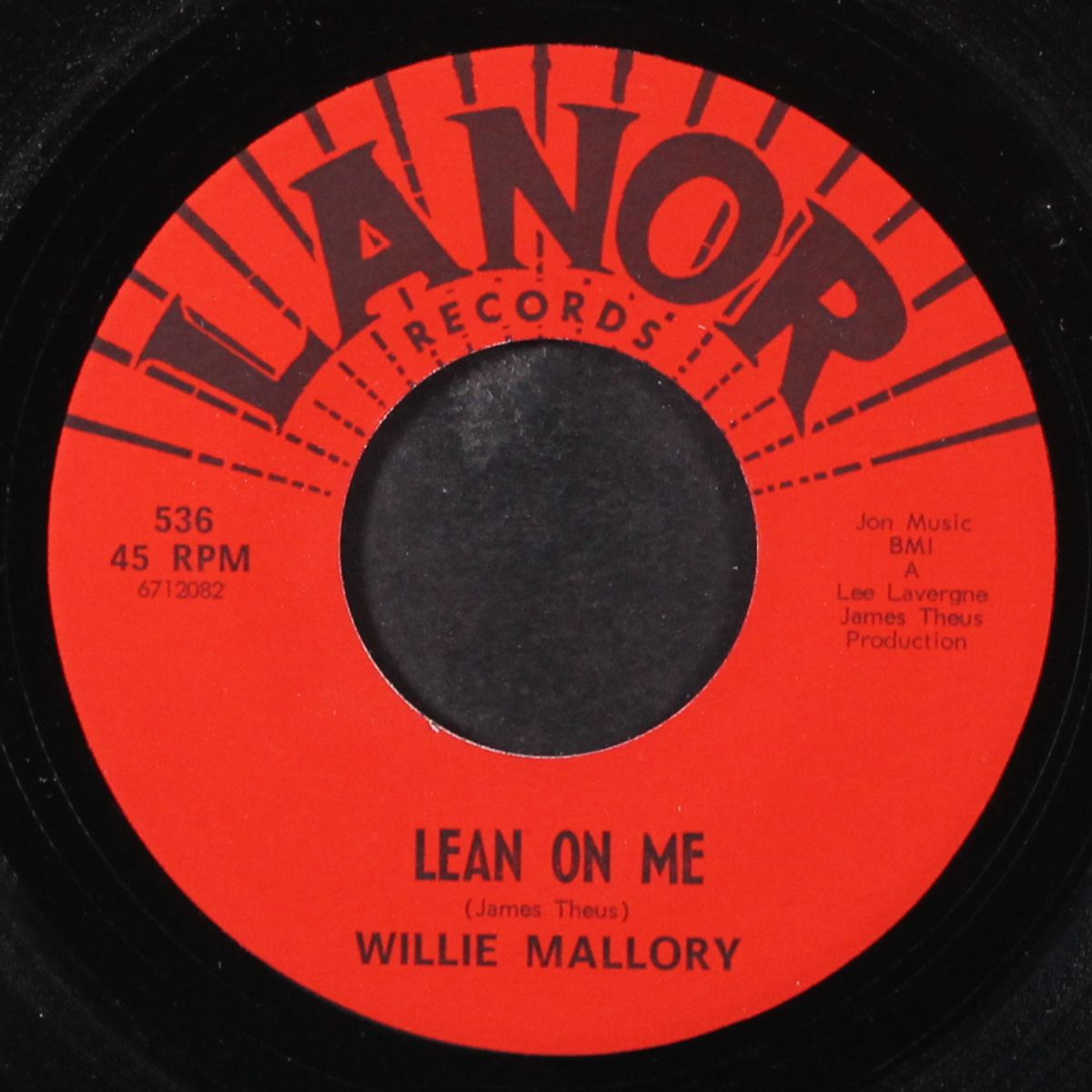 faithful / lean on me by WILLIE MALLORY