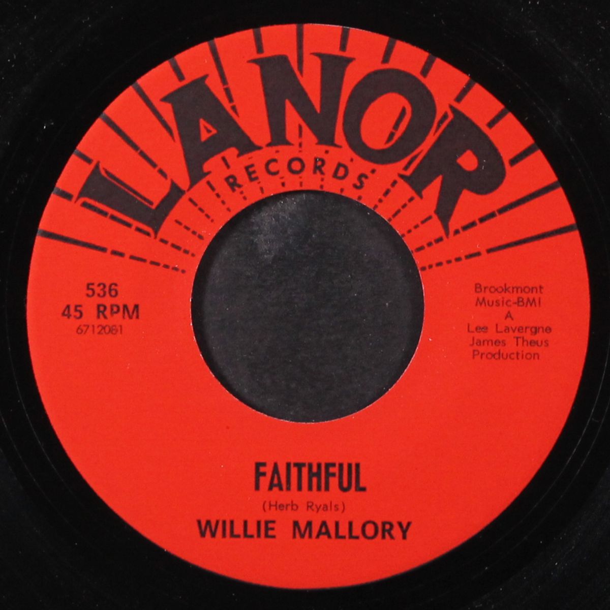 faithful / lean on me by WILLIE MALLORY