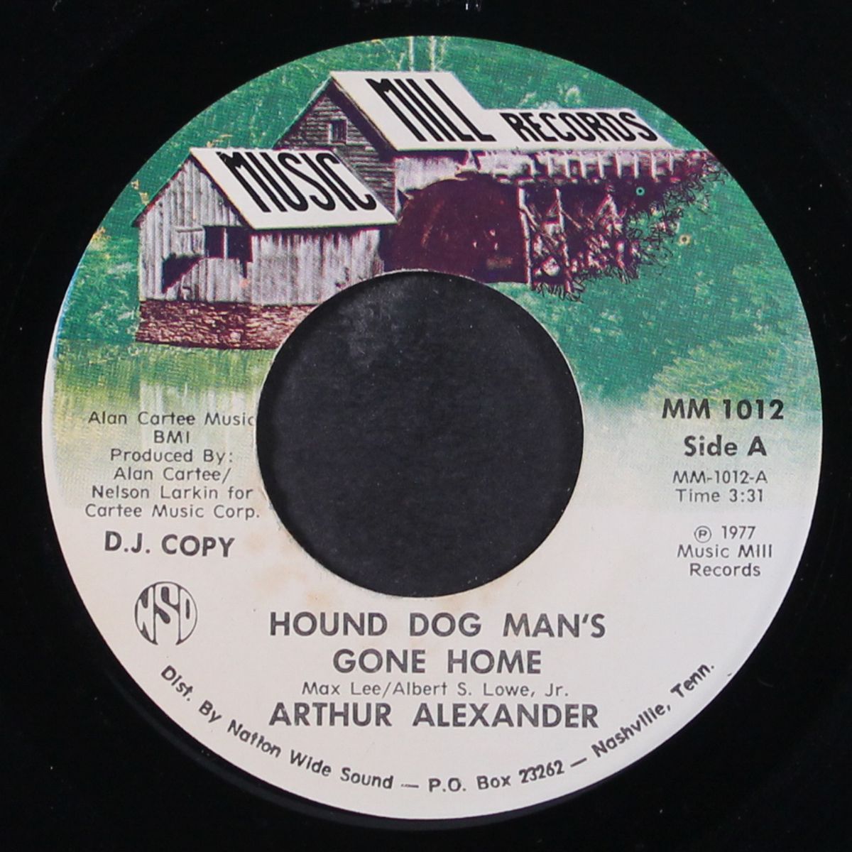 so long baby / hound dog man's gone home by ARTHUR ALEXANDER