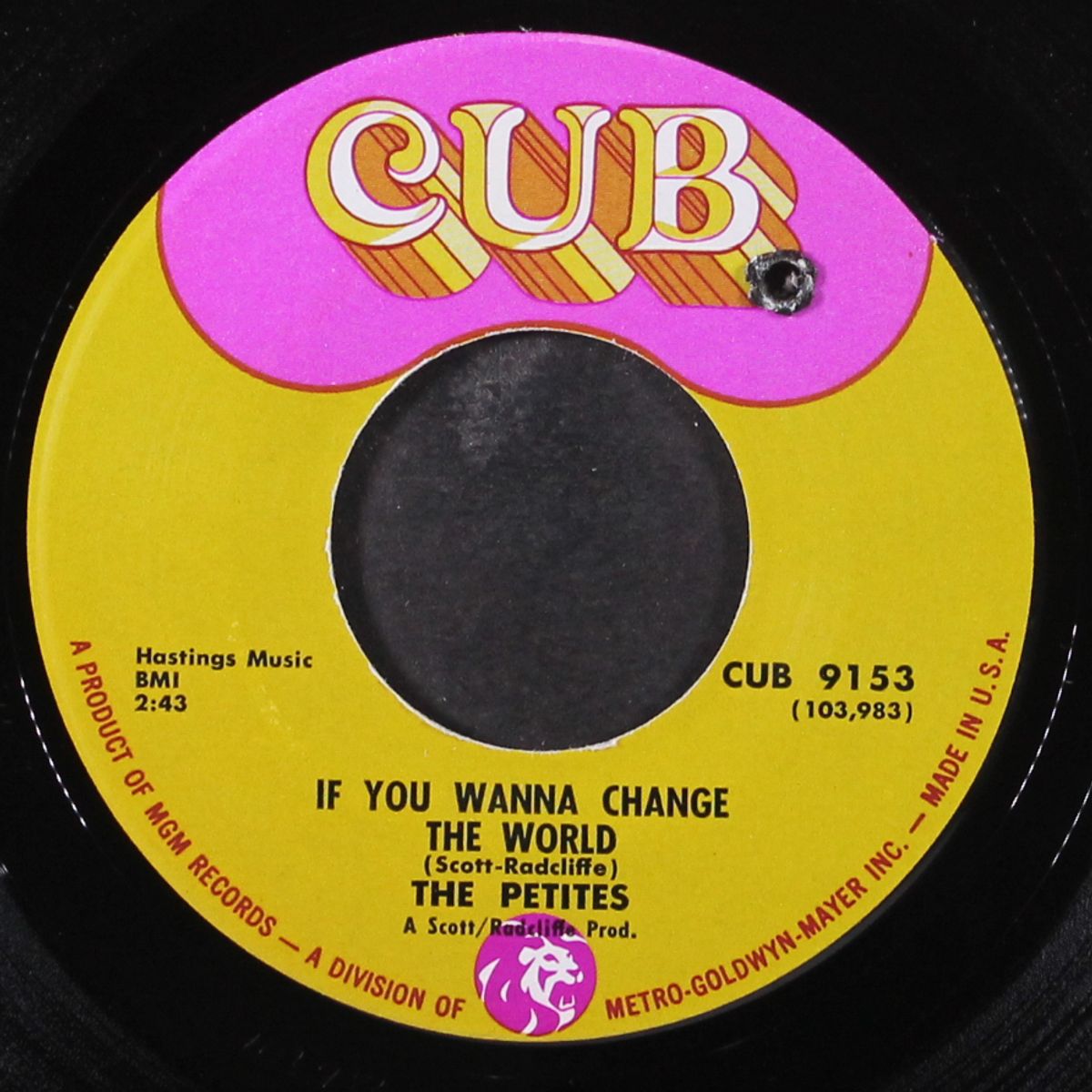 if you wanna change the world / don't go changing your mind by PETITES