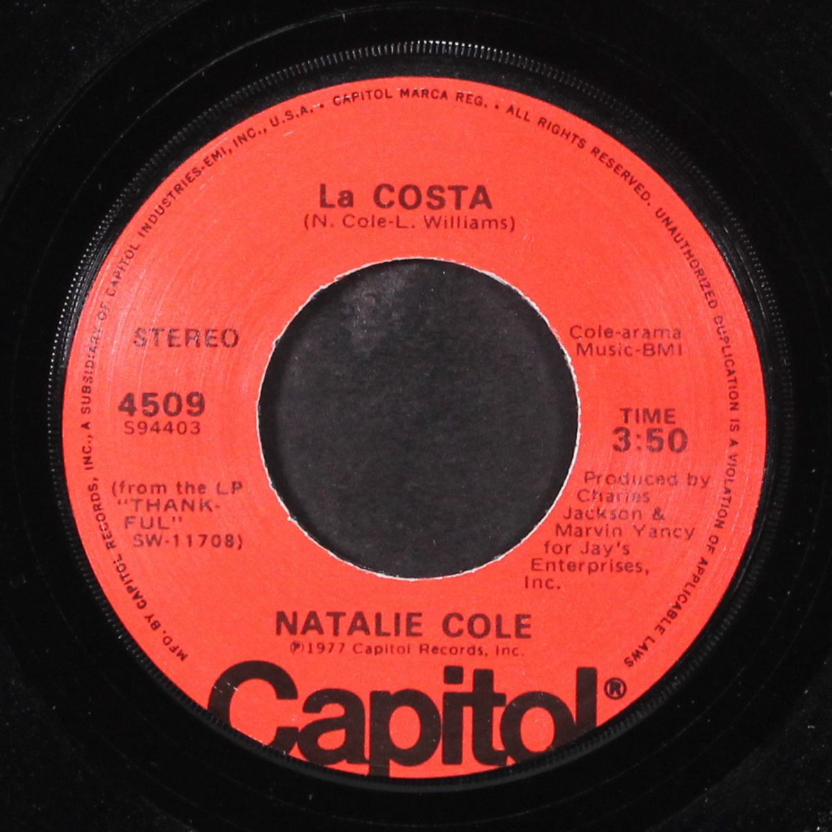 our love / la costa by NATALIE COLE
