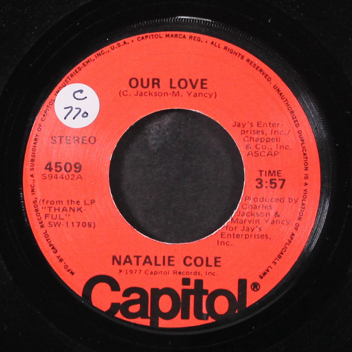 our love / la costa by NATALIE COLE