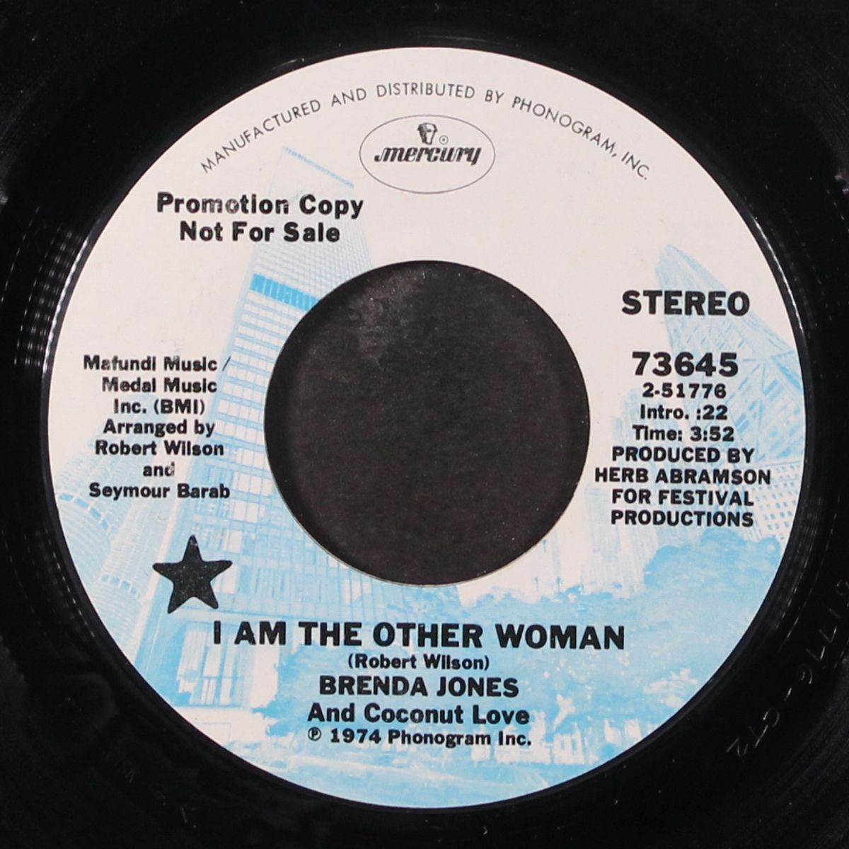 i am the other woman / good thing by BRENDA JONES & COCONUT LOVE