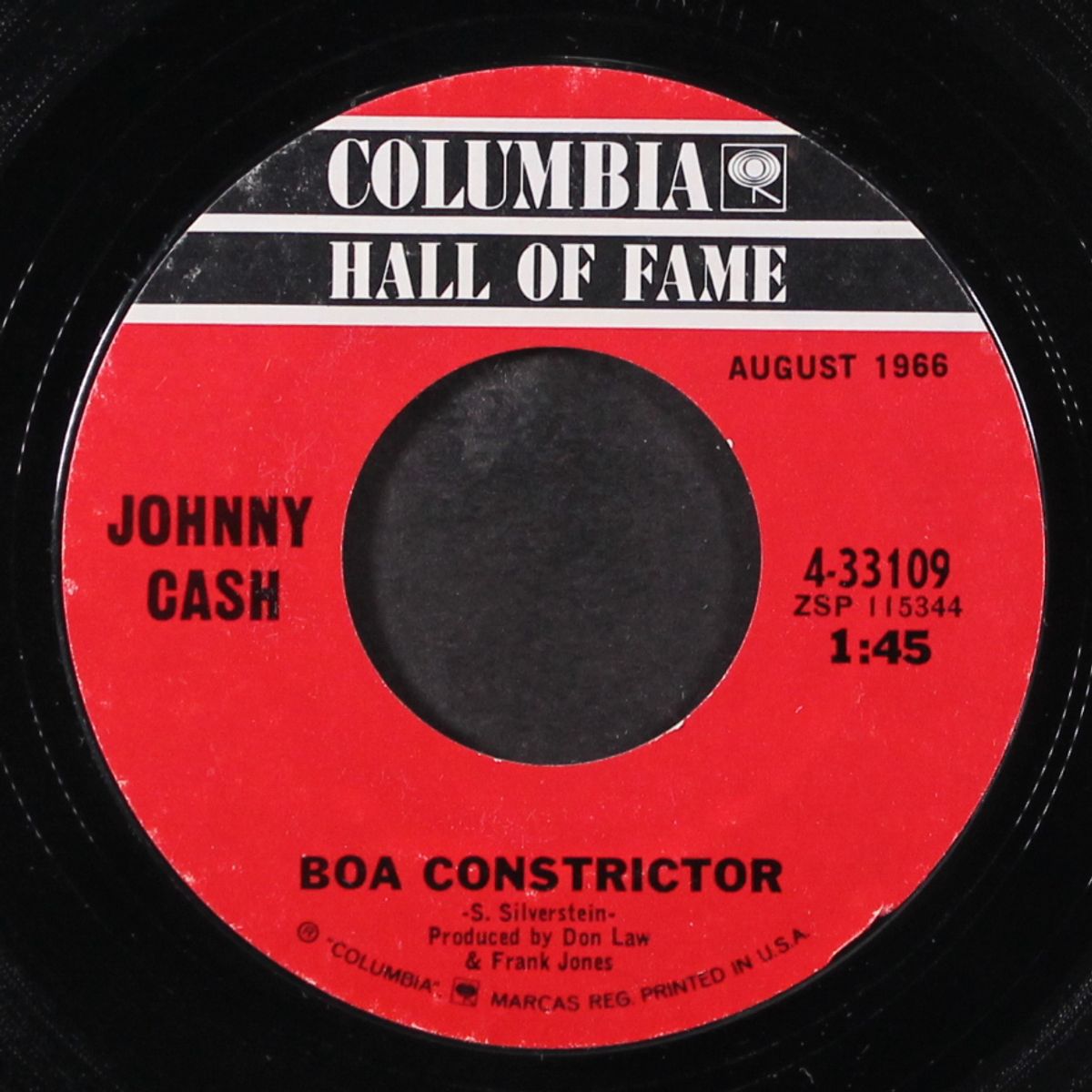 the one on the right is on the left by JOHNNY CASH