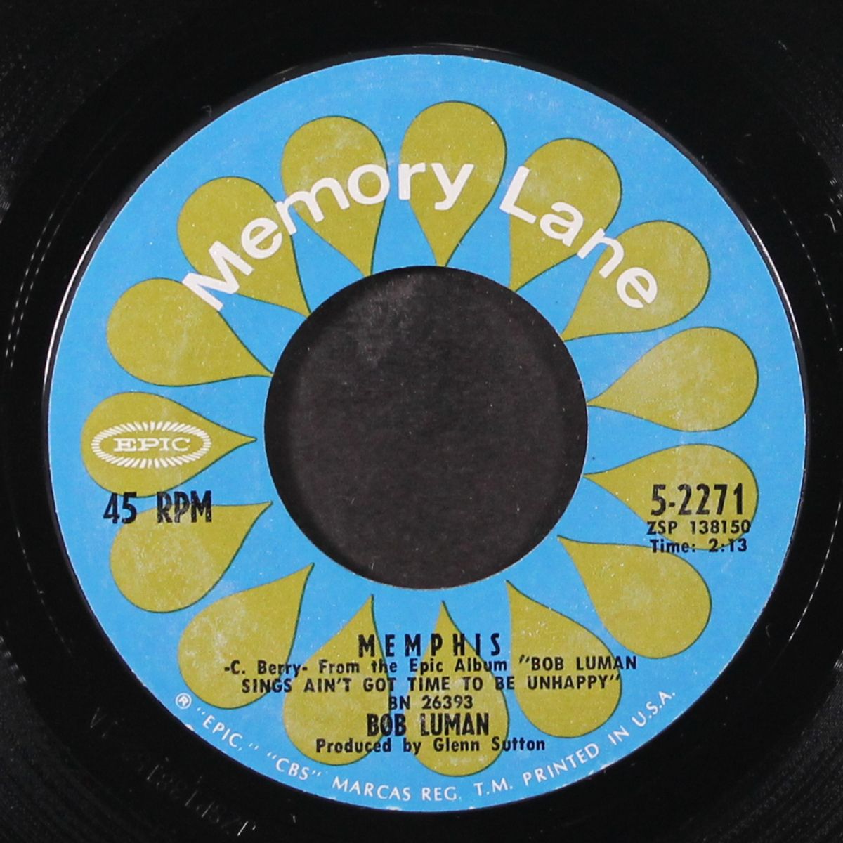 let's think about livin' / memphis by BOB LUMAN