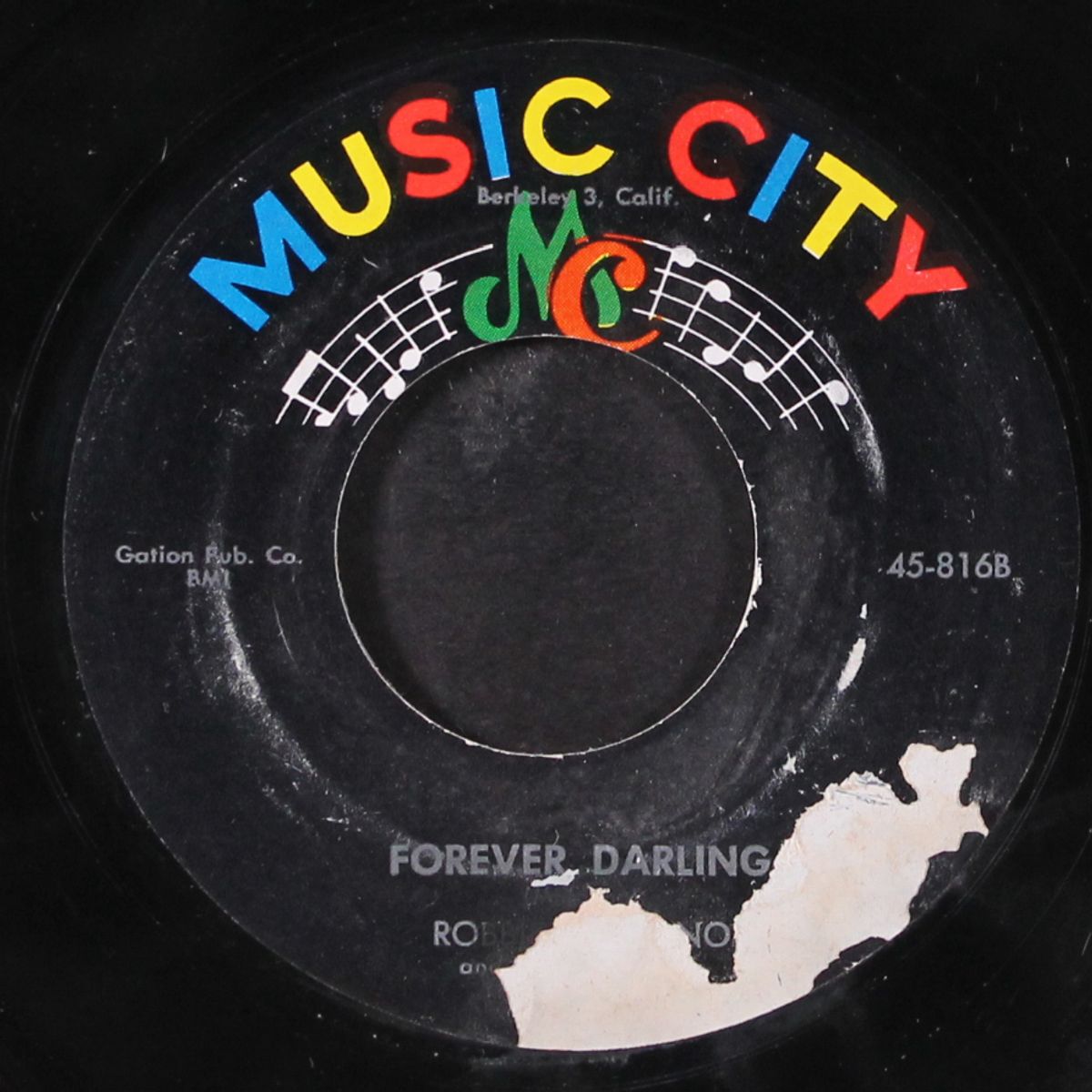 i need you baby / forever darling by ROBBIE MELDANO