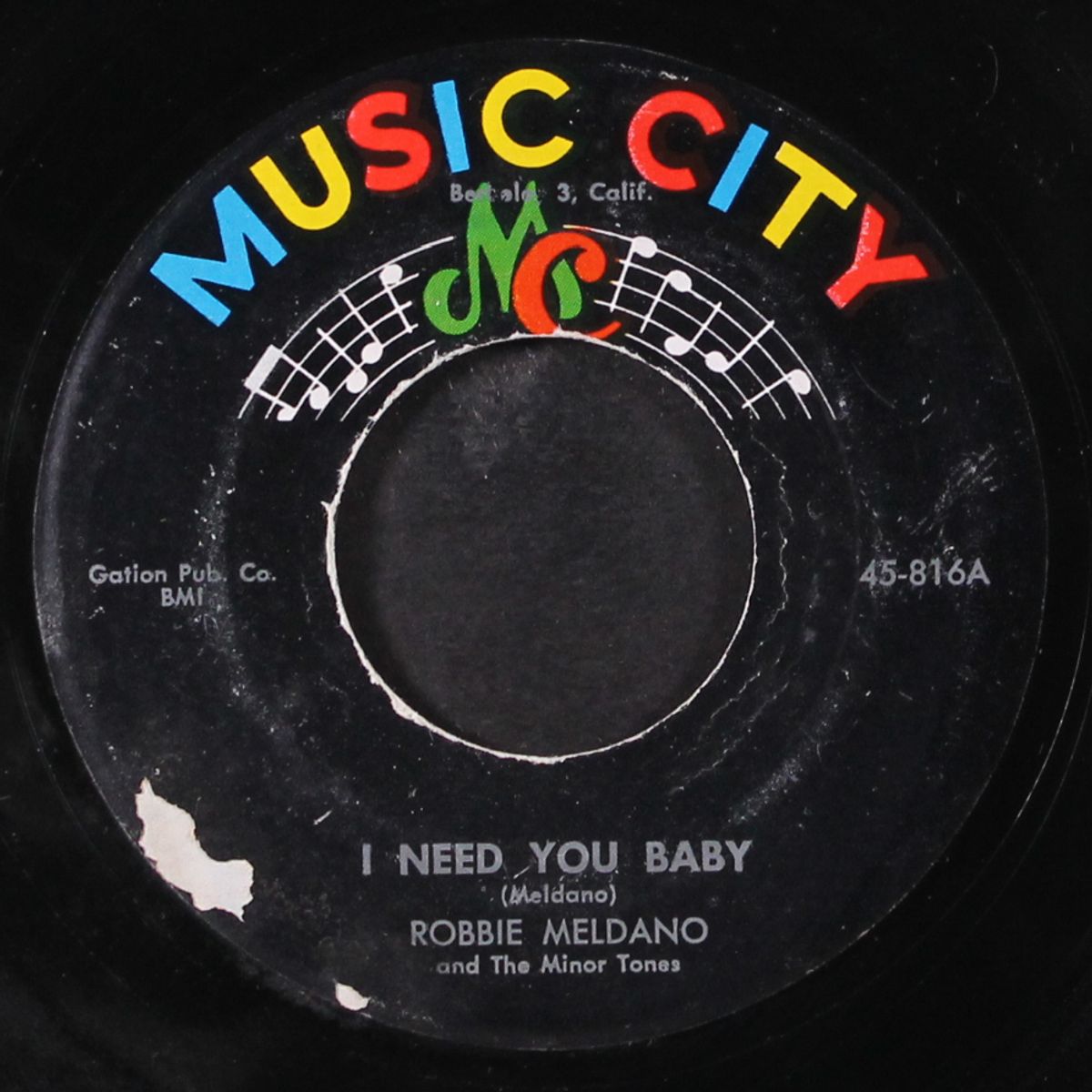 i need you baby / forever darling by ROBBIE MELDANO