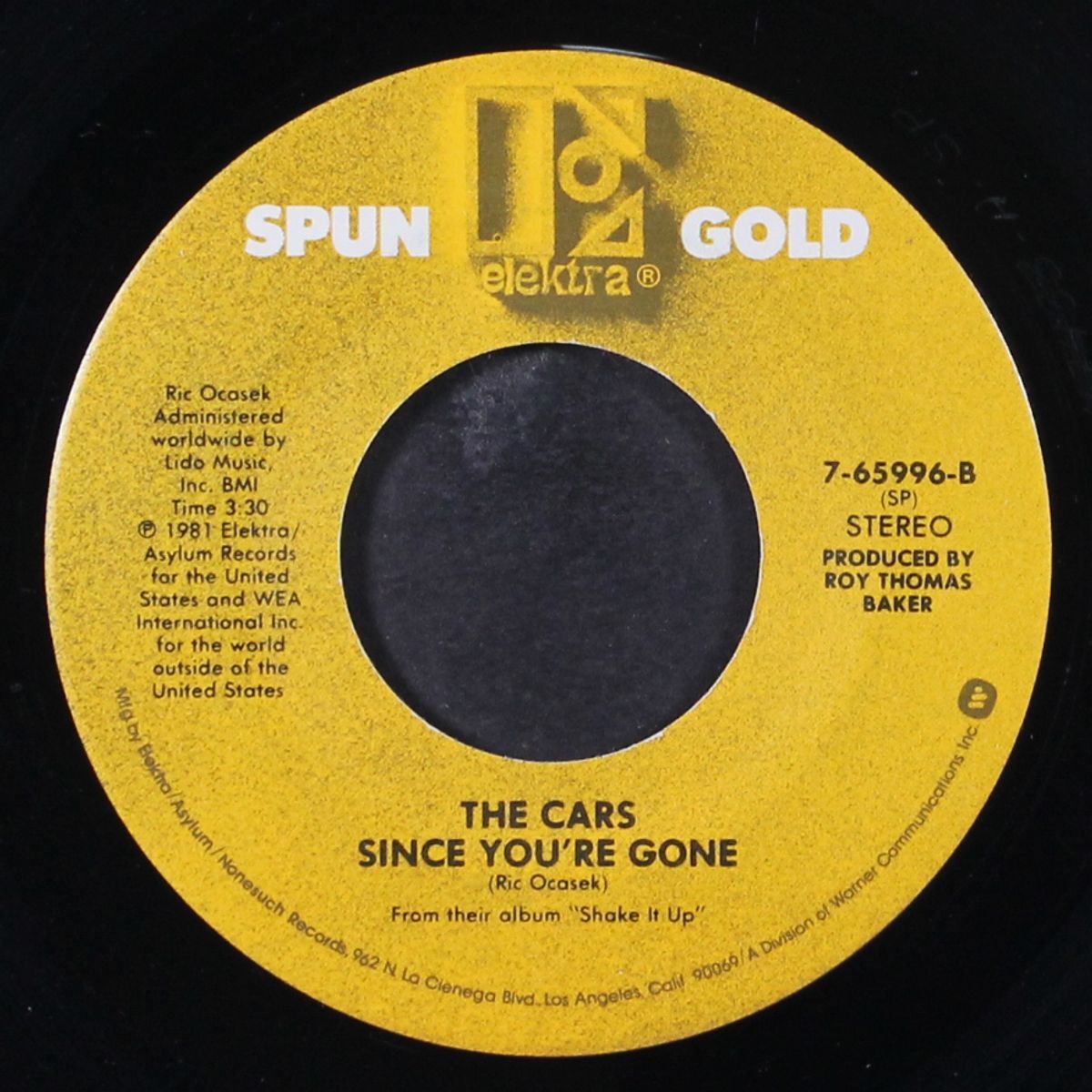 shake it up / since you're gone by CARS