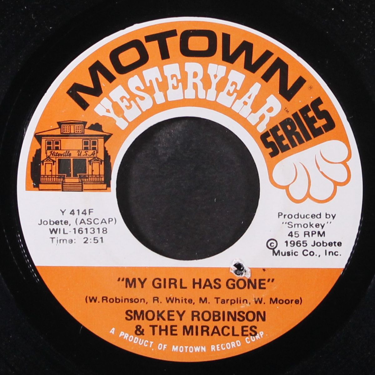 going to a go-go / my girl has gone by SMOKEY ROBINSON & MIRACLES