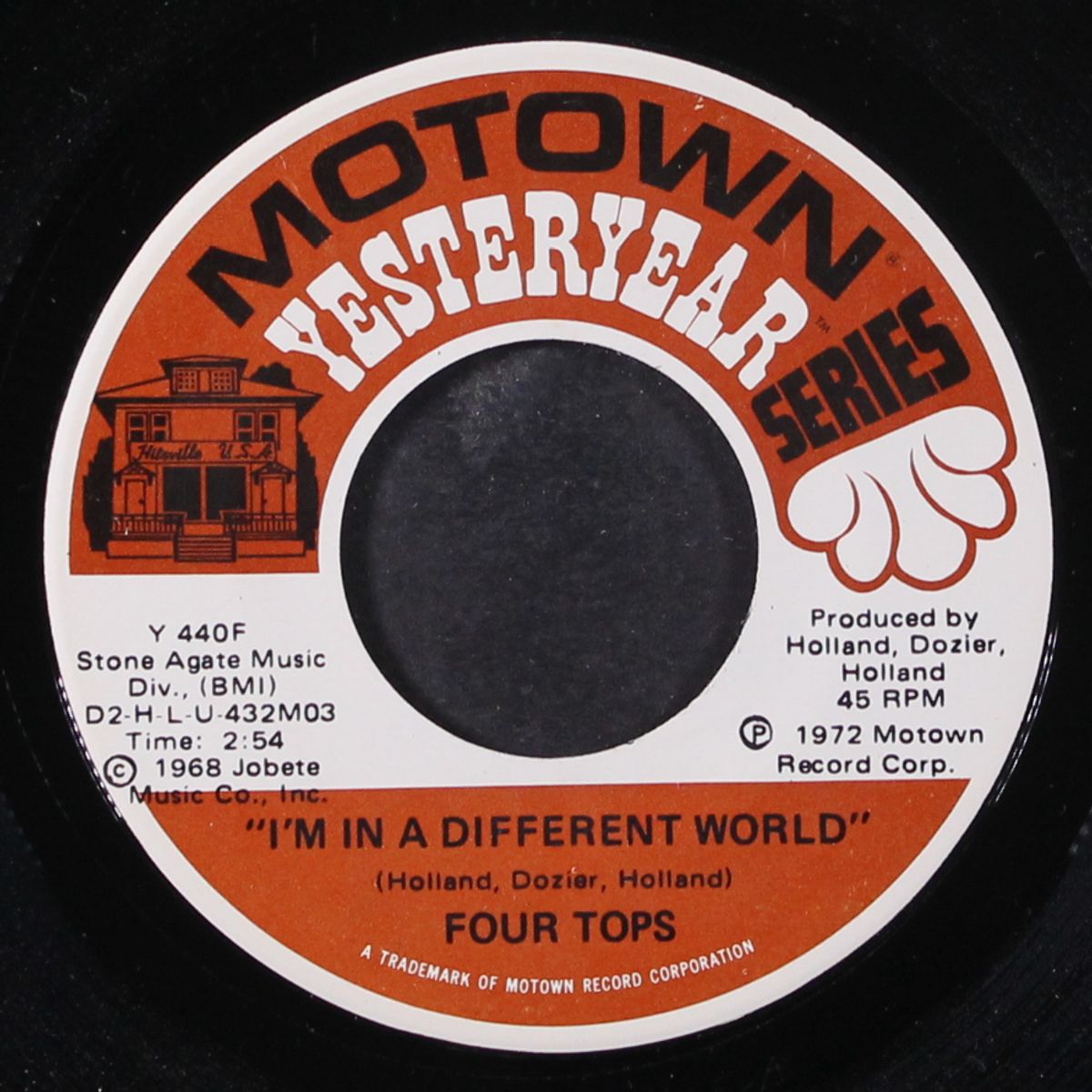 if i were a carpenter / i'm in a different world by FOUR TOPS