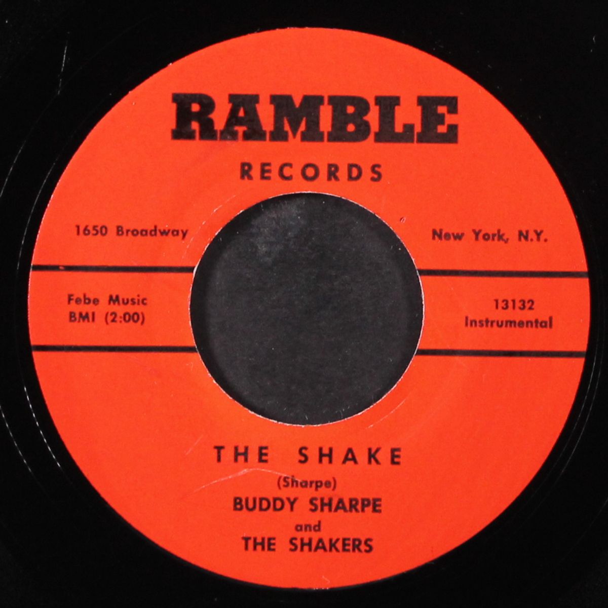 the shake / i'm lonely by BUDDY SHARPE