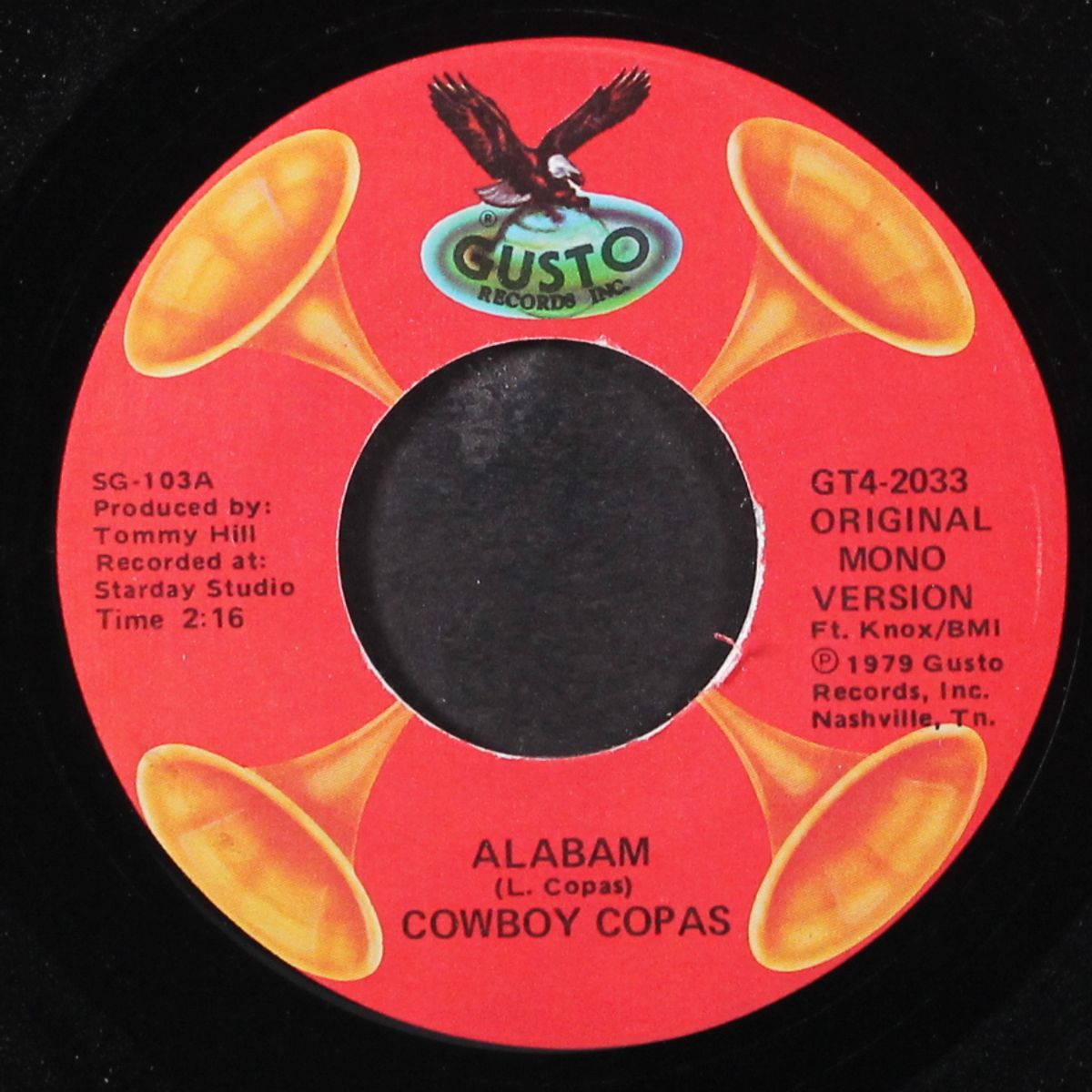 alabam / signed, sealed, & delivered by COWBOY COPAS