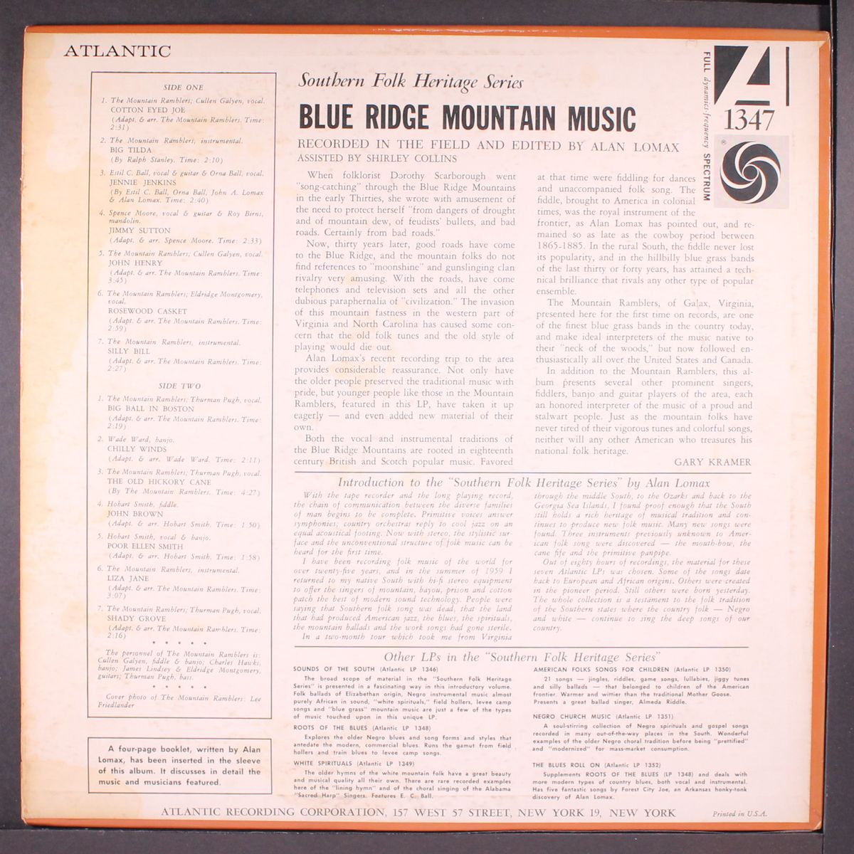 blue ridge mountain music by VARIOUS