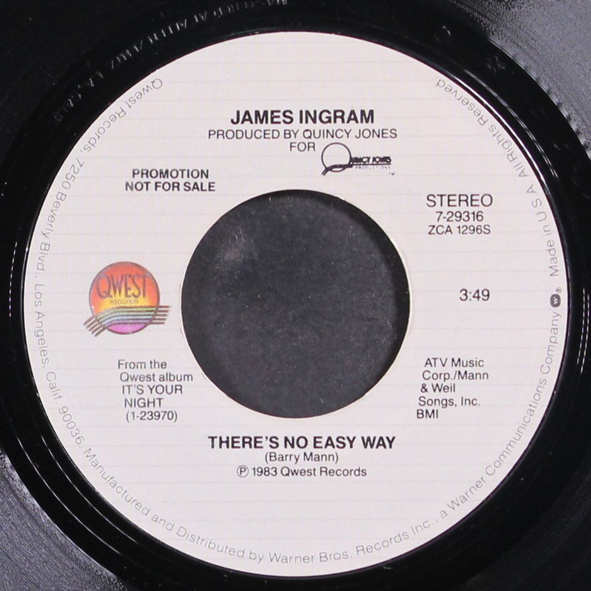 there's no easy way / same by JAMES INGRAM